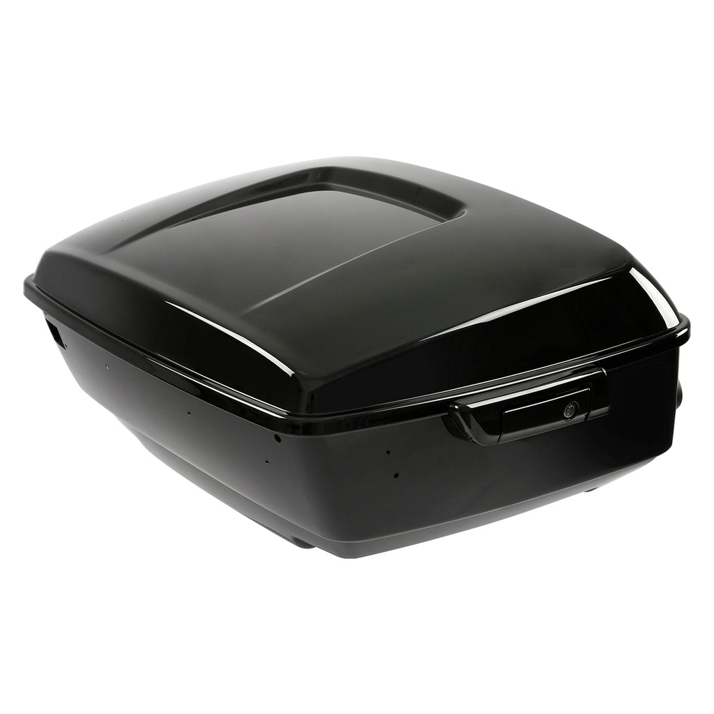 13.7" King Touring Trunk Black Latch With Carpet Liner Fit For Harley Touring 2014-Later