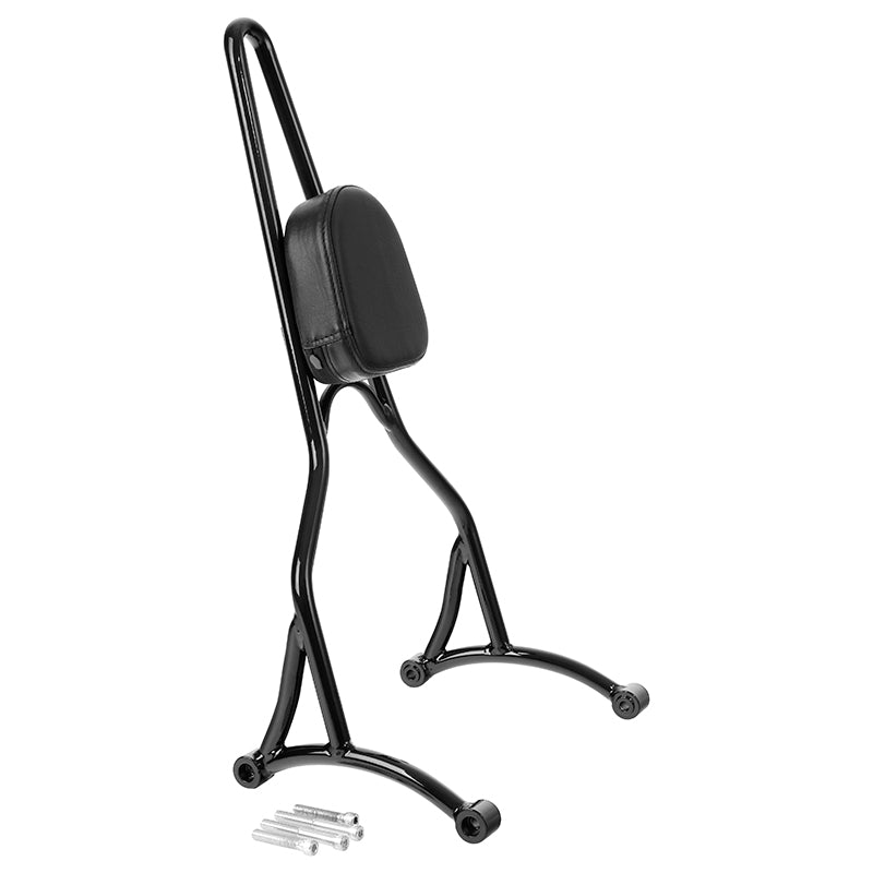 Dossier Sissy Bar Pour Harley Sportster XLH883/XL1200 - Amovible - Noir - Confort Passager