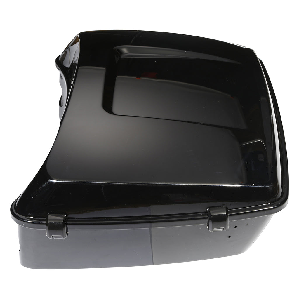 13.7" King Touring Trunk Black Latch With Carpet Liner Fit For Harley Touring 2014-Later