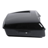 10.7" Chopped Touring Trunk Vivid Black Fit For Harley Touring Models 2014-Later