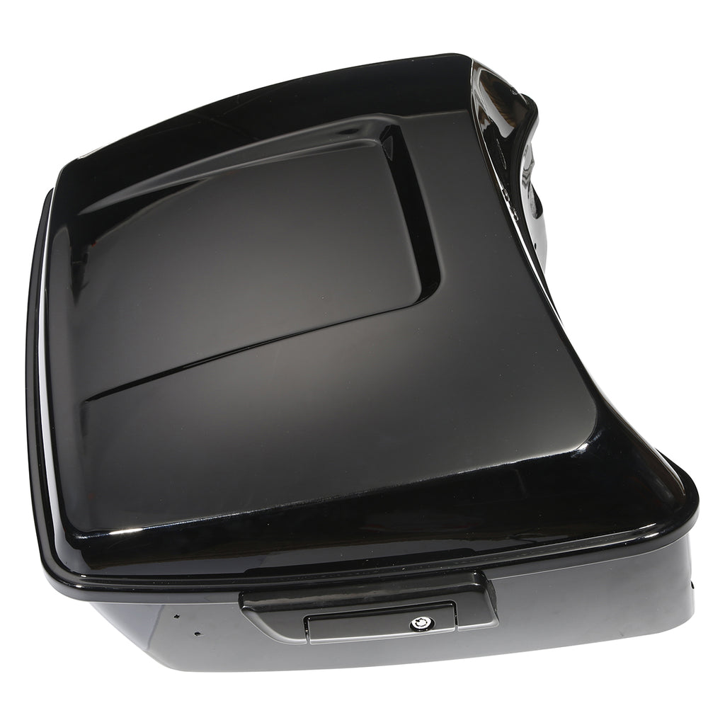 13.7" King Touring Trunk Black Latch With Carpet Liner Fit For Harley Touring 2014-Later