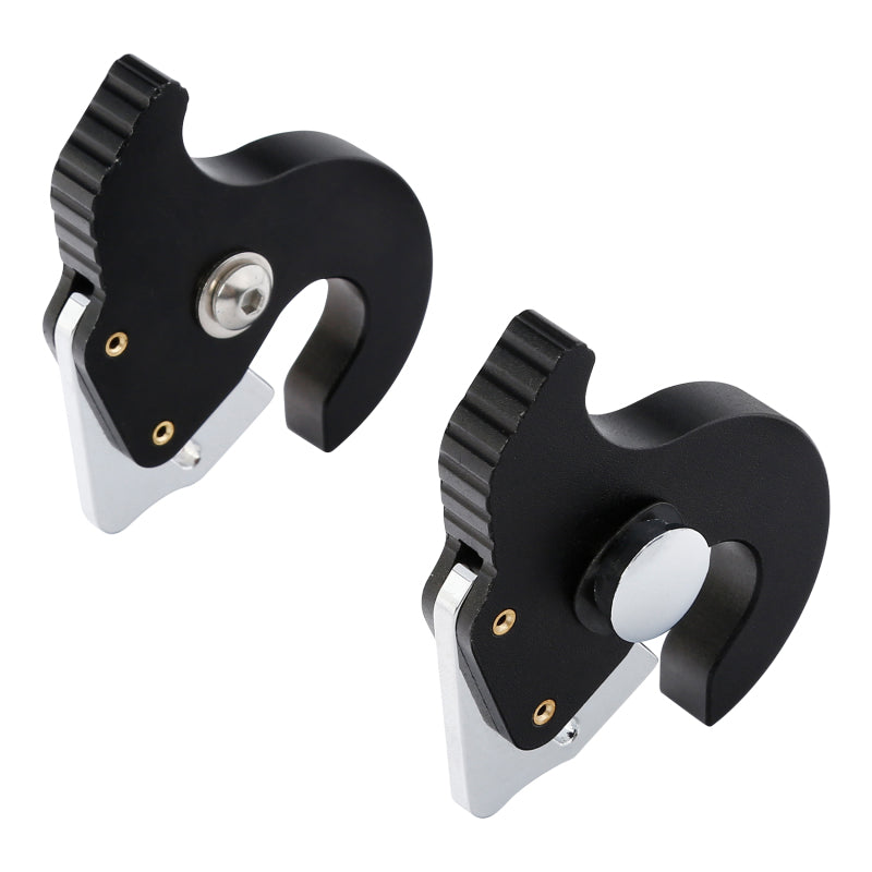 Black Sissy Bar Luggage Rack Docking Latch Clip Kit Fit For Harley Touring, 2009-Later