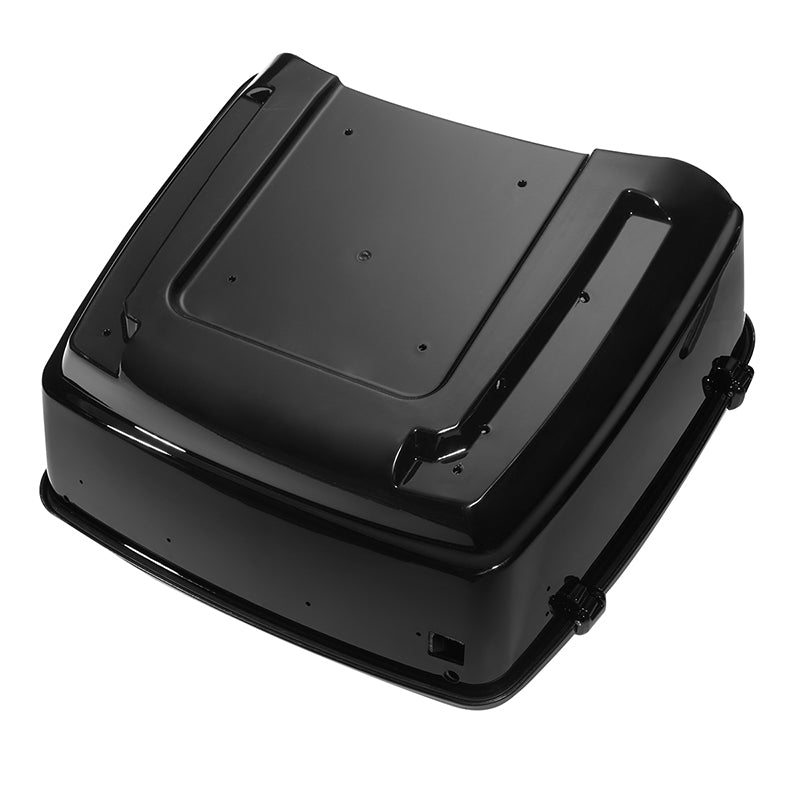 13.7" King Touring Trunk Black Latch With Carpet Liner Fit For Harley Touring 2014-Later