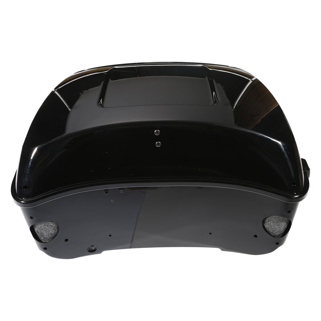 13.7" King Touring Trunk Black Latch With Carpet Liner Fit For Harley Touring 2014-Later