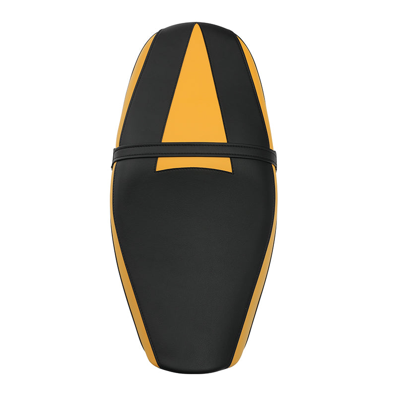 C.C.RIDER Kawasaki Z900RS ERGO Seat Genuine Cafe 2 up Seat Black Yellow Golden Fits Kawasaki Z900RS 2018-2025