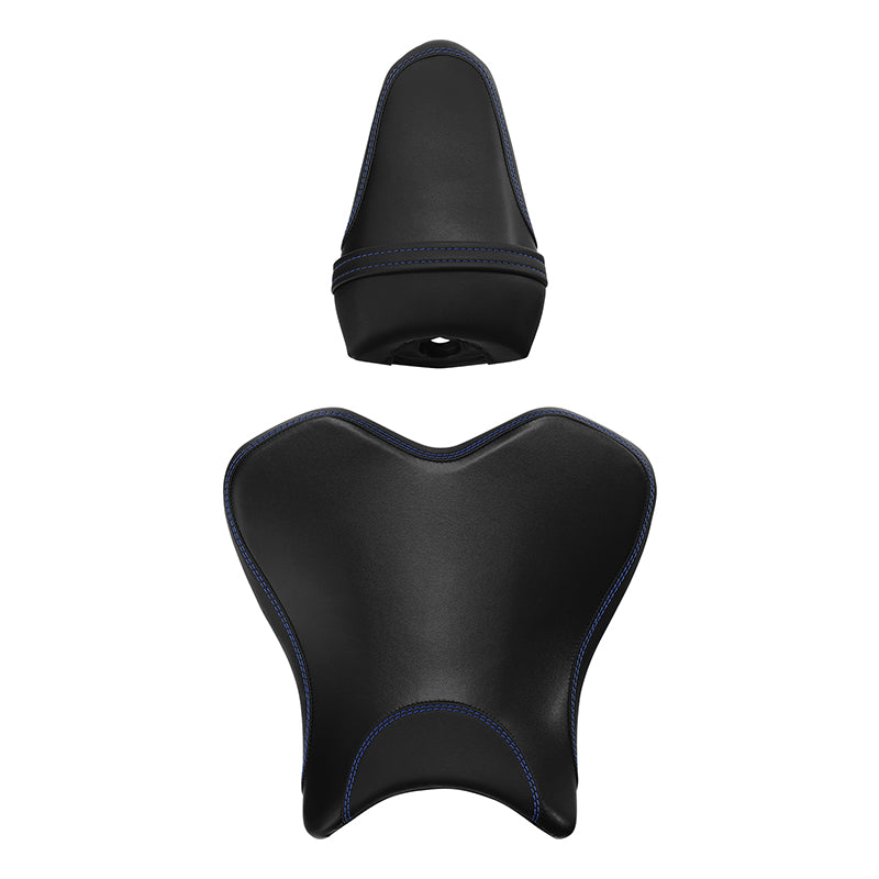 C.C. RIDER YZF R1 Front And Rear Seat For YAMAHA YZFR1 Blue Trimming, 2015-2024