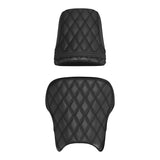 C.C. RIDER CBR600RR Two Piece Seat Black Lattice For Honda CBR600RR, 2003-2004