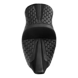 Gel Seat C.C. RIDER Touring Seat Driver Passenger Seat 2 Up Seat Black Honeycomb Stitch For FL Touring Road King Electra Glide Road Glide, 2009-2024