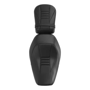 C.C. RIDER Sportster Seat 2 Piece Reach Seat Driver And Passegner Seat Black Carbon Fiber Pattern Fit For Harley Nightster RH975 2022-Later