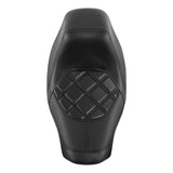 C.C. RIDER Softail Seat Low Rider Solo Driver Seat Black Diamond Standard Reach For FXLR FXLRS FXLRST, 2018-2025