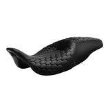 Heated Seat C.C. RIDER Touring Seat 2 up Seat Driver Passenger Seat For Harley Touring Street Glide Road Glide Electra Glide Honeycomb Stitiching, 2008-2023