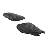 C.C. RIDER CBR600RR Two Piece Seat Black Diamond For Honda CBR600RR, 2007-2025