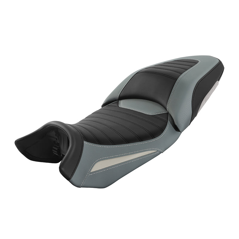 C.C. RIDER BMW R1300GS Seat Rider Passenger Seat Pillion Cushion Black Gray White For BMW R1300GS, 2023-2025