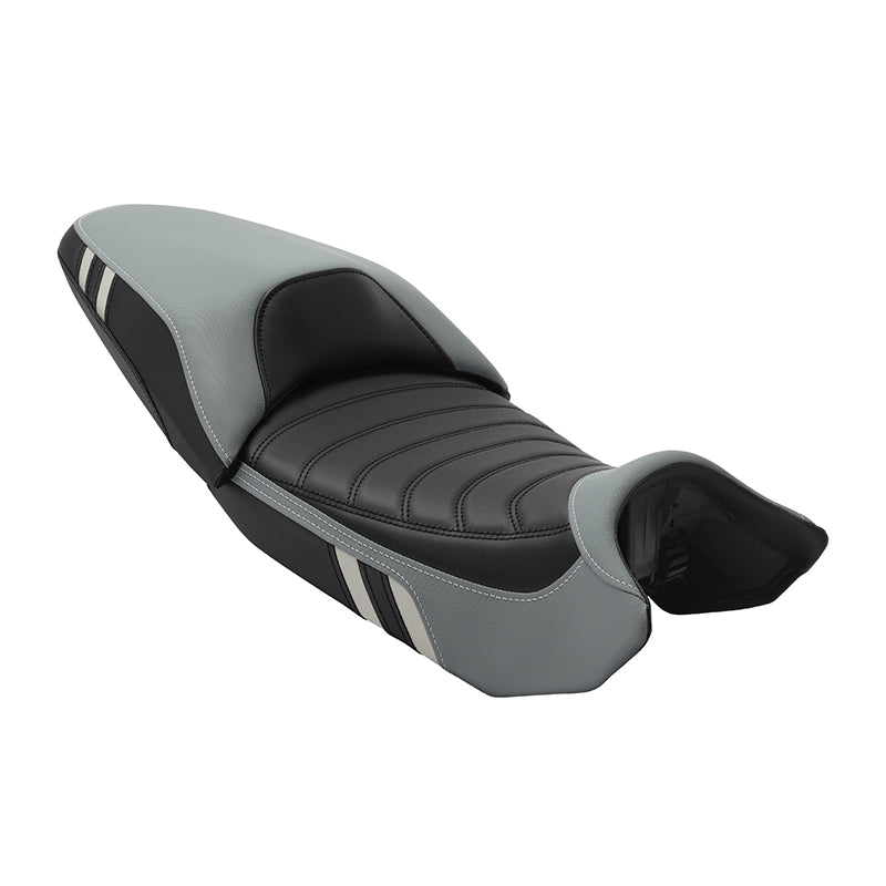 C.C. RIDER BMW R1300GS Seat Rider Passenger Seat Pillion Cushion Black Gray White For BMW R1300GS, 2023-2025