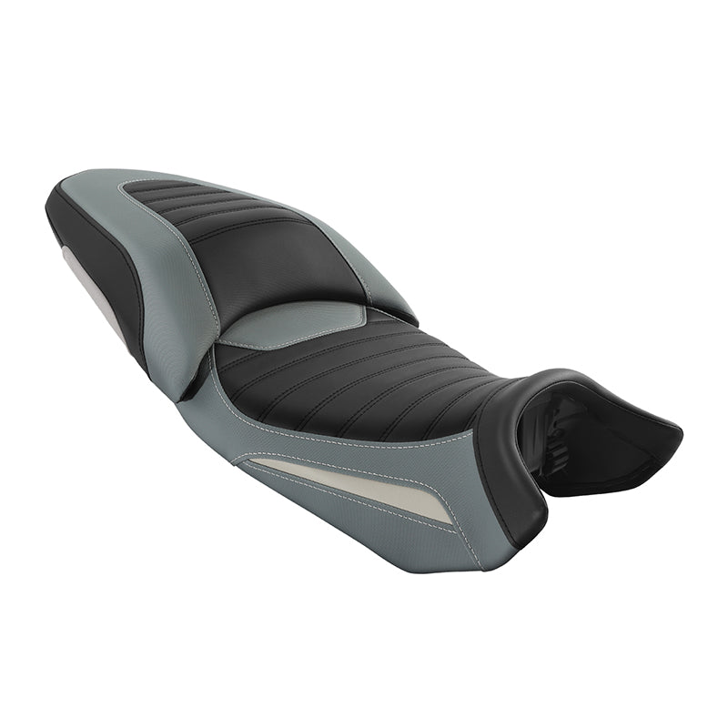 C.C. RIDER BMW R1300GS Seat Rider Passenger Seat Pillion Cushion Black Gray White For BMW R1300GS, 2023-2025