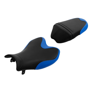 C.C. RIDER  Front And Rear Seat With Black Blue Shape For SUZUKI GSXR1000, 2009-2016