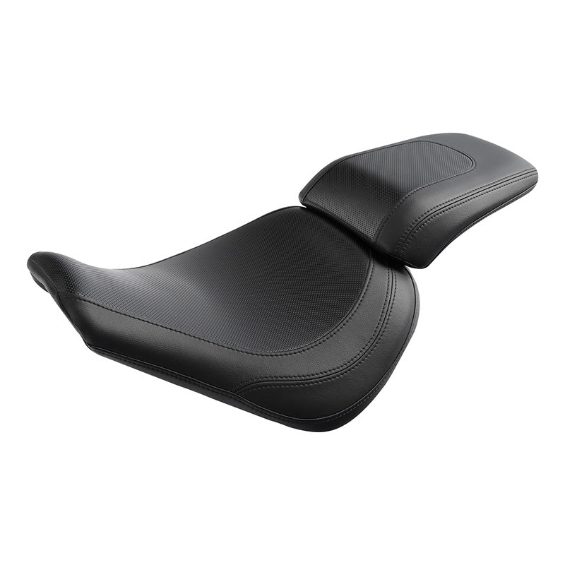 C.C.RIDER Softail Passenger And Driver Seat Deep Bucket Design Two Piece Seat For Harley Fatboy 114 FLFB FLFBS, 2018-2025