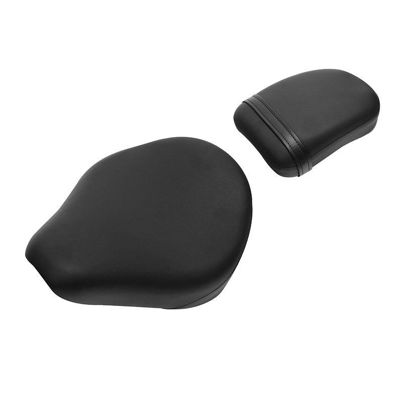 Black Leather Rear Seat Cushion For Honda Rebel CA250/CMX250 (1986-2012) – Retro Style