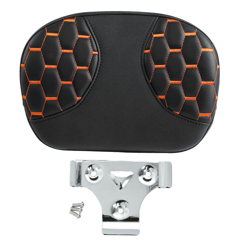 Gel Seat C.C. RIDER Touring Seat 2 up Seat Driver Passenger Seat For Harley Touring Street Glide Road Glide Electra Glide Honeycomb Stitiching, 2008-2023