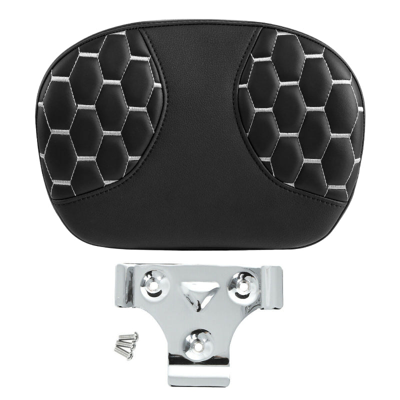 Gel Seat C.C. RIDER Touring Seat 2 up Seat Driver Passenger Seat For Harley Touring Street Glide Road Glide Electra Glide Honeycomb Stitiching, 2008-2023