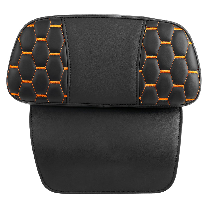 Gel Seat C.C. RIDER Touring Seat 2 up Seat Driver Passenger Seat For Harley Touring Street Glide Road Glide Electra Glide Honeycomb Stitiching, 2008-2023