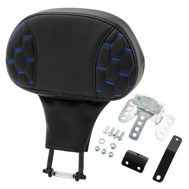 C.C. RIDER Touring Seat 2 up Seat Driver Passenger Seat Honeycomb Stitching For Harley Touring Street Glide Road Glide Electra Glide, 2008-2023