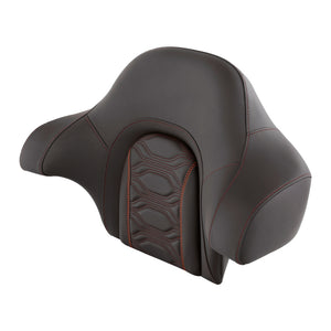 C.C. RIDER King Passenger Backrest King Touring Pack Trunk Backrest For Touring Road Glide Electra Glide Street Glide Road King, 2014-2025