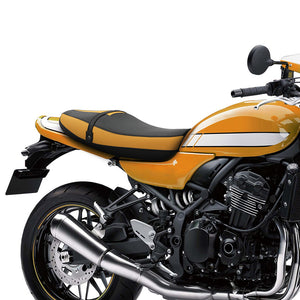 C.C.RIDER Kawasaki Z900RS ERGO Seat Genuine Cafe 2 up Seat Black Yellow Golden Fits Kawasaki Z900RS 2018-2025