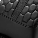 C.C. RIDER Softail Seat Two Piece 2 Up Seat Low Profile Driver Solo Seat Passenger Seat Honeycomb For Harley Softail Fat Boy Cross Bones, 2007-2017