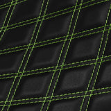 C.C.RIDER Kawasaki Z900RS ERGO Seat Genuine Cafe 2 up Seat Black Green Lattice Stitch Fits Kawasaki Z900RS 2018-2024