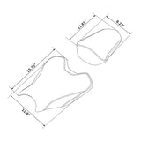 C.C. RIDER CBR1000RR Two Piece Seat Black Lattice For Honda CBR1000RR(SP), 2017-2019