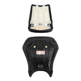 C.C. RIDER YZF R1 Front And Rear Seat For YAMAHA YZFR1 Black Lattice Stitching, 2002-2003
