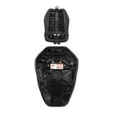 C.C. RIDER Sportster Seat 2 Piece Reach Seat Driver And Passegner Seat Black Carbon Fiber Pattern Fit For Harley Nightster RH975 2022-Later