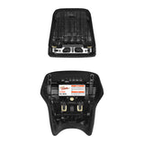 C.C. RIDER CBR600RR Two Piece Seat Black Lattice For Honda CBR600RR, 2003-2004