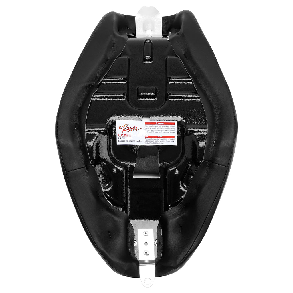 Gel Seat C.C. RIDER Harley Sportster Seat Cafe Racer Seat Chopper Seat Bobber Seat For Sportster Iron 883 Iron1200 XL883 XL1200, 2010-2023