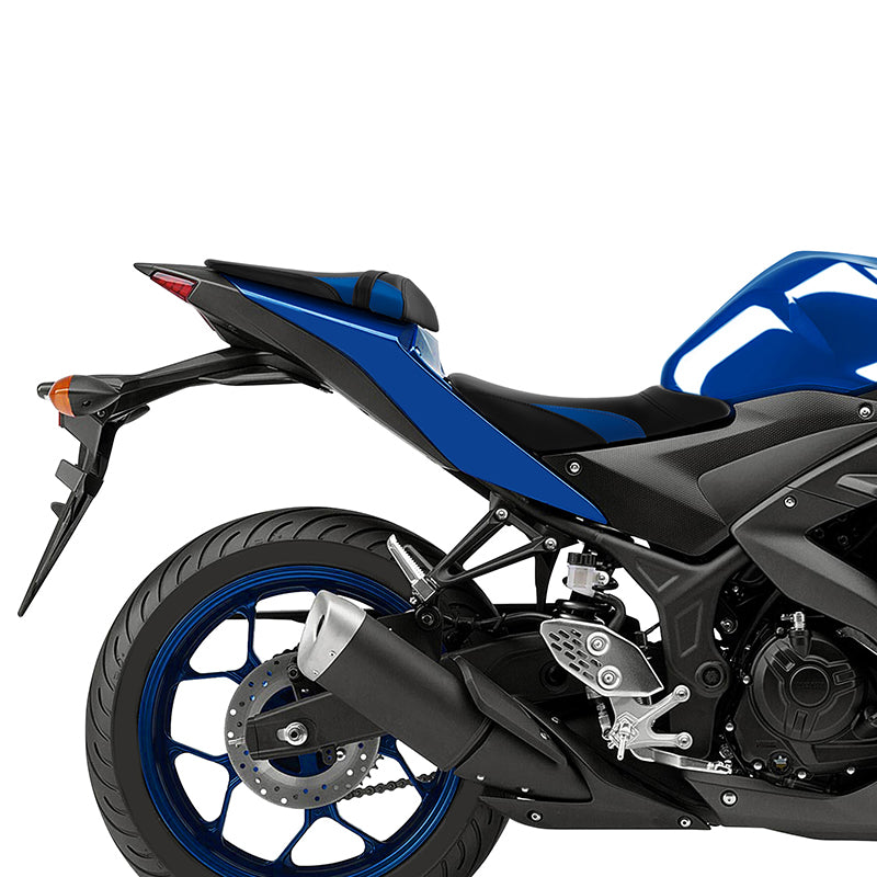 C.C. RIDER YZF R3 YZF R25 MT03 MT25 Front And Rear Seat For YAMAHA Black Blue, 2015-2024