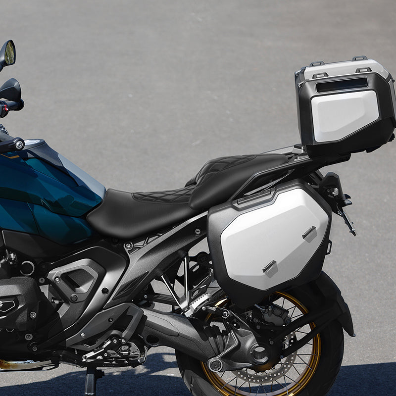 C.C. RIDER BMW R1300GS Seat Rider Passenger Seat Pillion Cushion Black Lattice For BMW R1300GS, 2023-2025