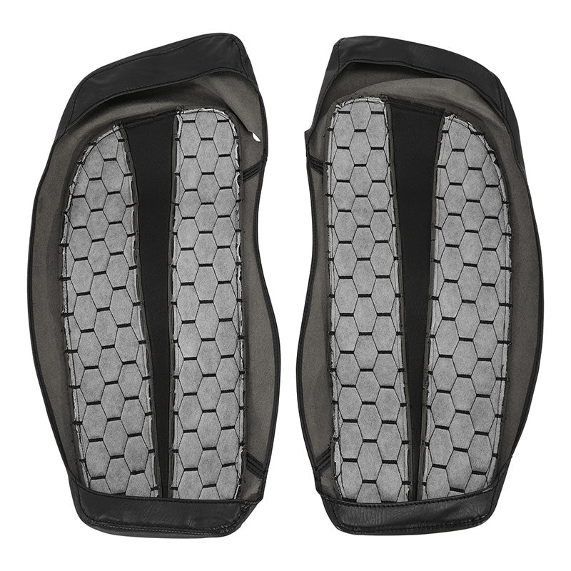 C.C. RIDER Saddlebag Lid Covers Honeycomb Stitching Protect Saddlebags For Harley Touring CVO Street Glide CVO Road Glide 2023-2025