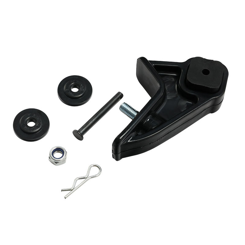 C.C. RIDER King Touring Pack Backrest Middle Mounting Bracket Replacement Hardware Kit For Harley Touring Models, 2014-2024