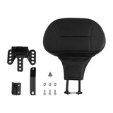 C.C. RIDER Rider Backrest Phone Pocket 2 Up Seat Driver Backrest Pad For Harley Touring CVO Street Glide Road Glide Electra Glide Road King, 1988-2025