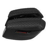 C.C. RIDER Touring Seat Two Piece 2 Up Seat Driver Solo Seat Passenger Seat Honeycomb Stitching For CVO Street Glide CVO Road Glide, 2023-2025