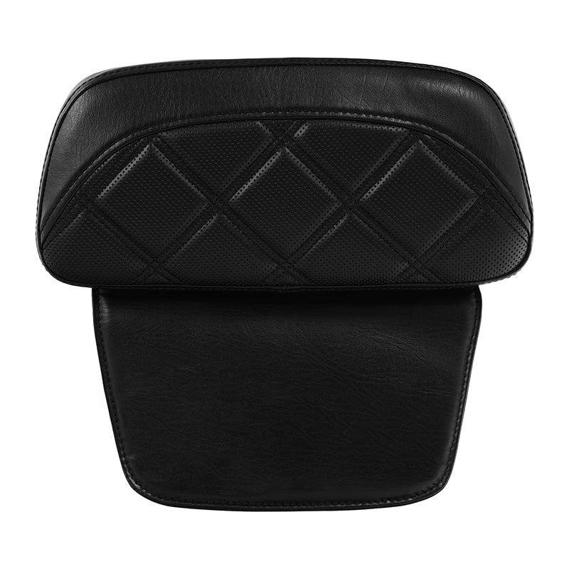 C.C. RIDER Touring Seat Two Piece 2 Up Seat Driver Solo Seat Passenger Seat Lattice Stitching For CVO Street Glide CVO Road Glide, 2023-2025