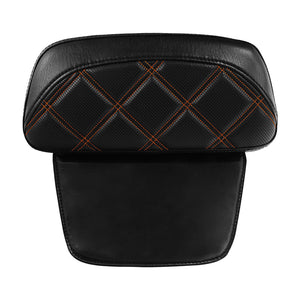 C.C. RIDER Razor Chopped Pack Trunk Backrest Passenger Backrest Pad Aztec For Harley Touring CVO Road Glide Electra Glide Road King, 2014-2025