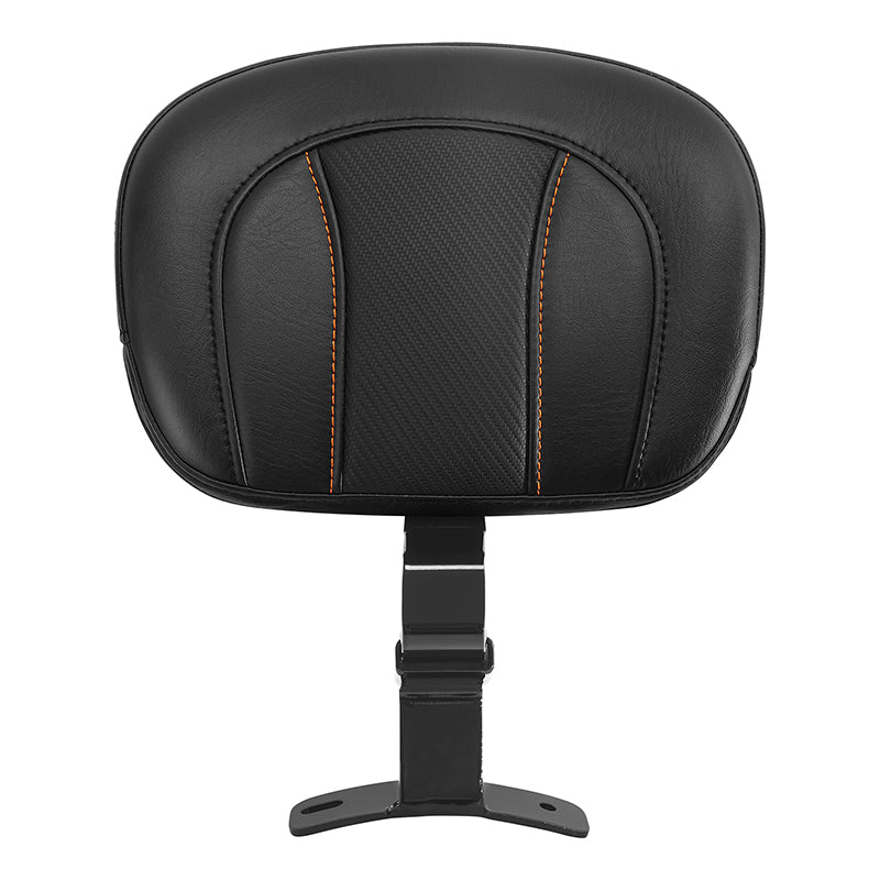 C.C. RIDER Rider Backrest Driver Backrest Pad For Harley Touring CVO Street Glide Road Glide Electra Glide Road King, 2009-2023