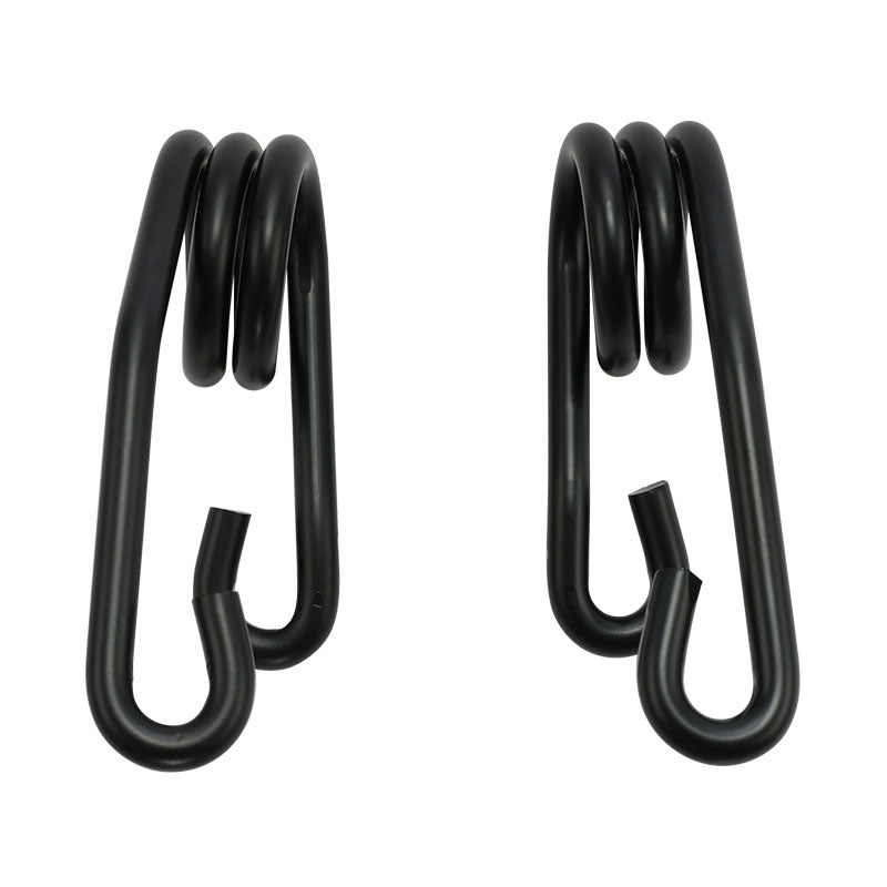 Black Scissor Torsion Solo Seat Springs For Harley Sportster Motorcycle Custom