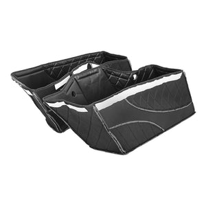C.C. RIDER Saddlebags Carpet Liner Fit For Harley Touring Street Electra Glide 2014-2023