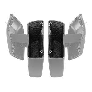 C.C. RIDER Saddlebags Carpet Liner Fit For Harley Touring Street Electra Glide 2014-2023