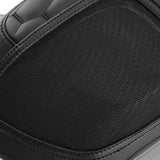 C.C. RIDER Speakers Saddlebag Lid Covers Honeycomb Stitching Protect Saddlebags For Harley Touring Street Glide CVO Road Glide CVO 2014-2024