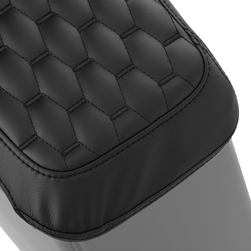 C.C. RIDER Speakers Saddlebag Lid Covers Honeycomb Stitching Protect Saddlebags For Harley Touring Street Glide CVO Road Glide CVO 2014-2024