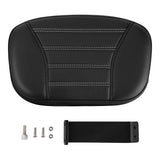 C.C. RIDER Rider Backrest Driver Backrest Pad White Stitching For BMW  R18B R18Transcontinental,2020-2024